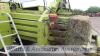 CLAAS QUADRANT 1200 square baler c/w pto shaft (used this season) - 17