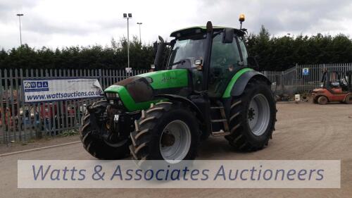 2007 DEUTZ AGROTON TTV1160 tractor c/w front links & pto, 50k air brakes, front suspension, cab suspension, 4 spools & power beyond (AY57 DOJ) (V5 in office)