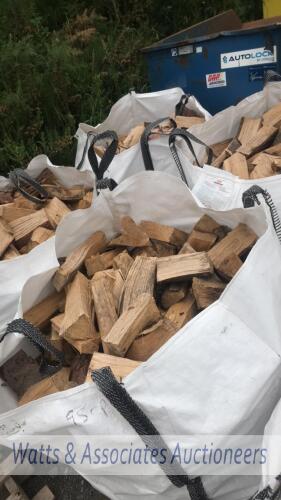 2 x bulk bags of logs