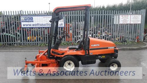 KUBOTA F3060 4wd 5ft diesel out-front mower