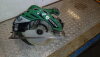 HITACHI 110v circular saw - 2