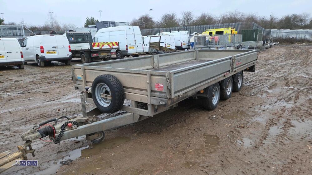 2024 NUGENT 3.5t tri axle plant trailer (s/n 925971) | Day 1 Carlton ...