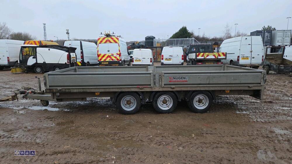 2024 NUGENT 3.5t tri axle plant trailer (s/n 925971) | Day 1 Carlton ...